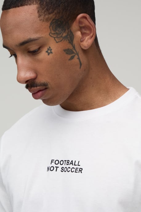 Regular Football Not Soccer Print T-Shirt - Image 3