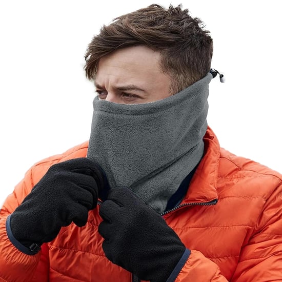 Beechfield Fleece Gerecycleerde Snood (Staalgrijs) - Image 2
