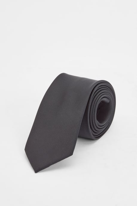 Black Plus & Tall Tie - Image 1