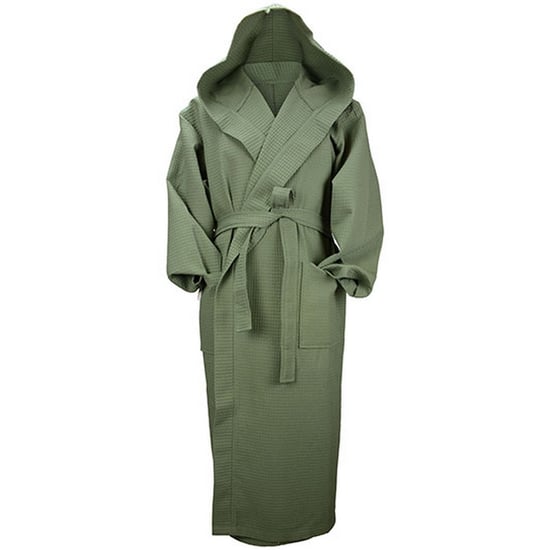ARTG Dames/Dames Robezz Wafel ochtendjas met capuchon (Leger Groen) - Image 1