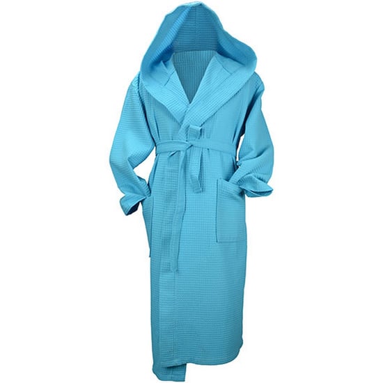 ARTG Dames/Dames Robezz Wafel ochtendjas met capuchon (Aqua Blauw) - Image 2