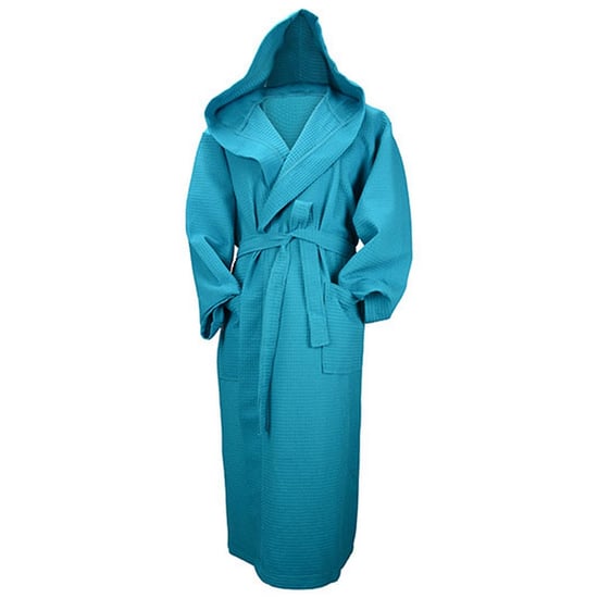 ARTG Dames/Dames Robezz Wafel ochtendjas met capuchon (Diep Blauw) - Image 2