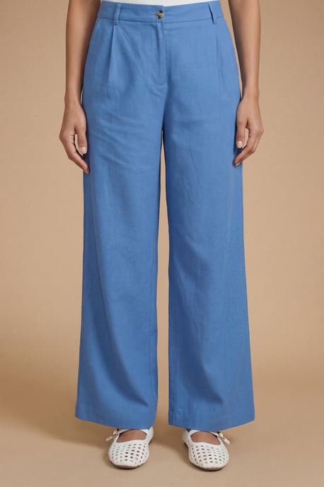 Petite Wide Leg Trouser - Image 2
