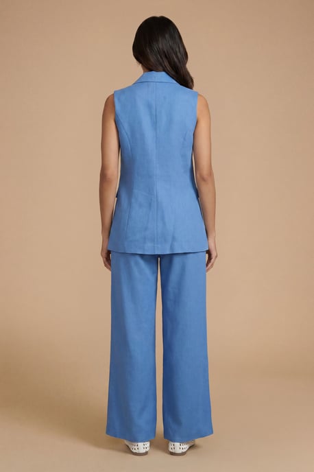 Petite Wide Leg Trouser - Image 3