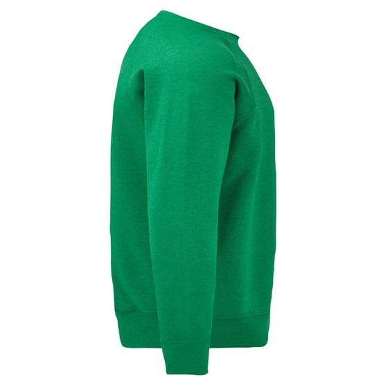 Fruit of the Loom Mens Classic Raglan Jumper (Heather Green) - Image 3