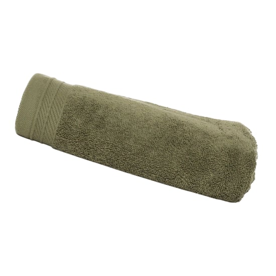 The One Towelling Effen biologische handdoek (Olijfgroen) - Image 2