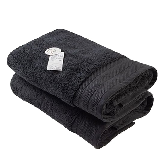 ARTG Uitstekende luxe badhanddoek (Zwart) - Image 1