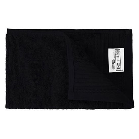 The One Towelling Klassieke gastendoek (Zwart) - Image 2