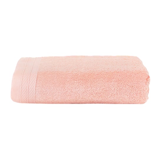 The One Towelling Organic Bath Towel (Salmon) - Image 1