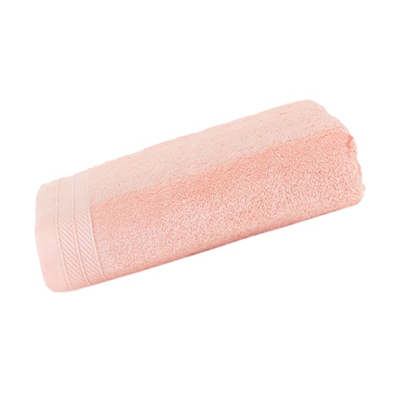 The One Towelling Organic Bath Towel (Salmon) - Image 2