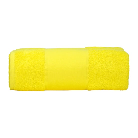 ARTG Print-Me Grote Handdoek (Helder geel) - Image 1