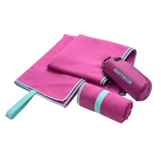 Meteor Effen Handdoek (Violet/Roze) - Image 2