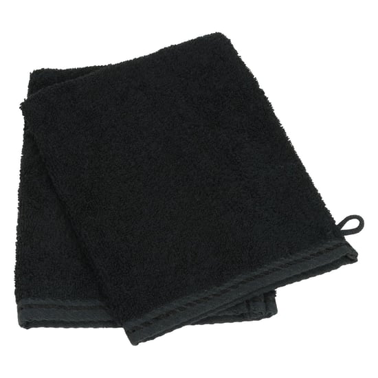 ARTG Satijn Biezen Washandschoen (Zwart) - Image 1