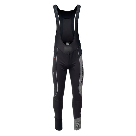 Radvik Heren Union GTS Bib Bib Tights (Zwart/Zilver) - Image 1