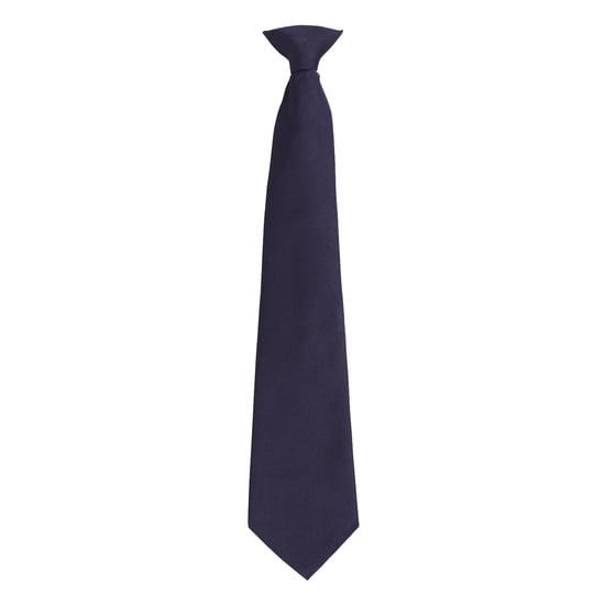 Premier Colours Orginals Fashion Clip-On Stropdas (Marine) - Image 1