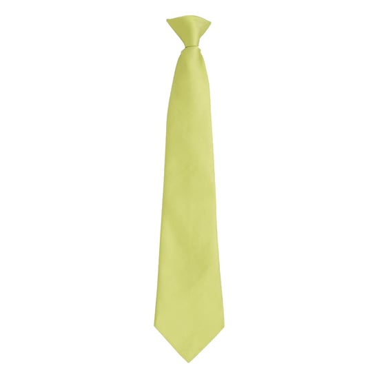 Premier Colours Orginals Fashion Clip-On Stropdas (Kalk) - Image 1