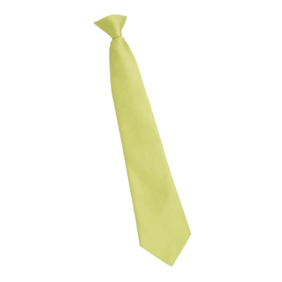 Premier Colours Orginals Fashion Clip-On Stropdas (Kalk) - Image 2