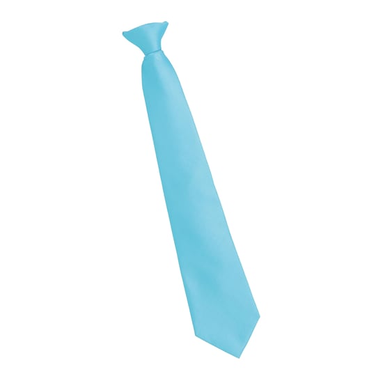 Premier Colours Orginals Fashion Clip-On Stropdas (Turquoise) - Image 2