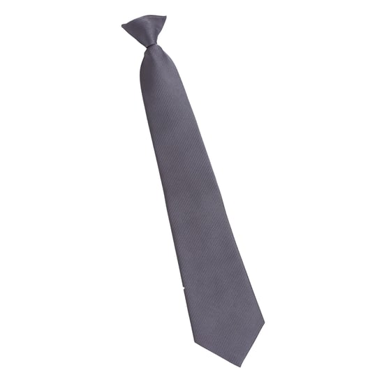 Premier Colours Orginals Fashion Clip-On Stropdas (Donkergrijs) - Image 2