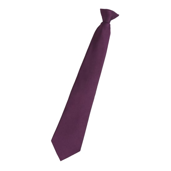 Premier Colours Orginals Fashion Clip-On Stropdas (Paars) - Image 2