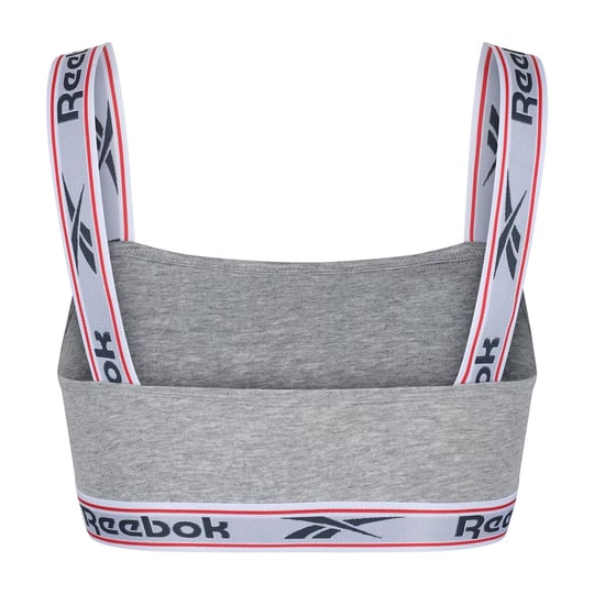 Reebok Womens/Ladies Krystal Sports Bra (Grey Marl) - Image 3