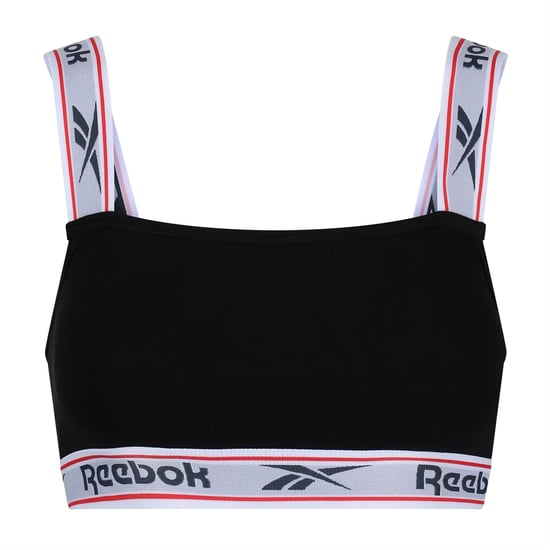 Reebok Womens/Ladies Krystal Sports Bra (Black) - Image 2