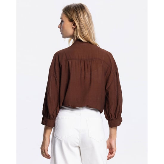 Jansen Amsterdam Blouse lange mouw pem ss26.4 - Image 4