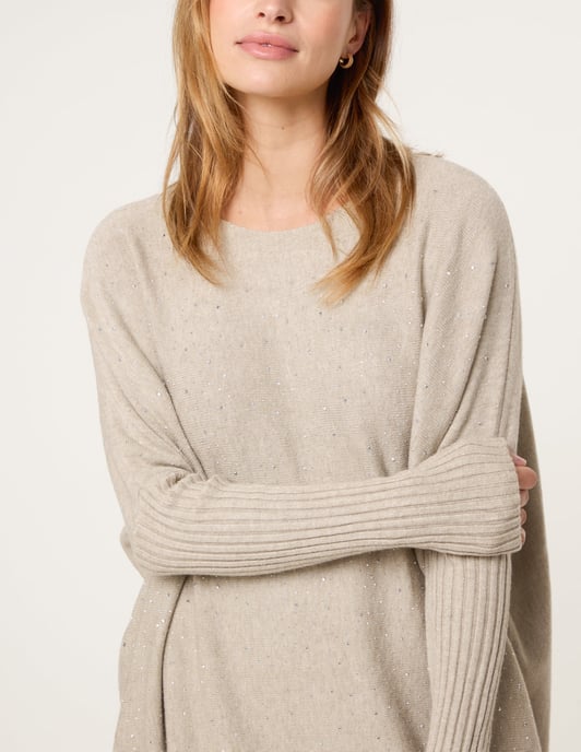 Scattered Studded Embellished Knitwear Set - Image 3