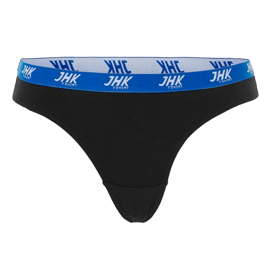 JHK Dames/Dames Effen String (Set van 3) (Zwart) - Image 1