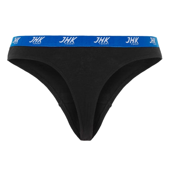 JHK Dames/Dames Effen String (Set van 3) (Zwart) - Image 2