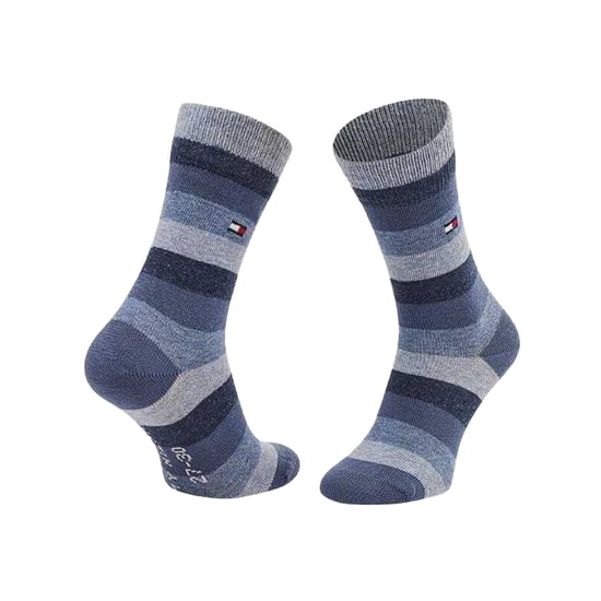 Tommy Hilfiger Sokken met effen strepen voor kinderen (set van 2) (NAVY/BLAUW) - Image 2