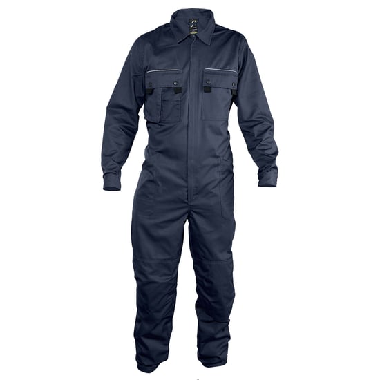 SOLS Unisex Adult Solstice Pro Work Overalls (Navy) - Image 1
