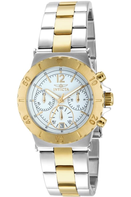 Invicta Specialty 14855 Women's Watch - Quartz Movement - Stainless Steel with White Dial - 38 mm - Image 1