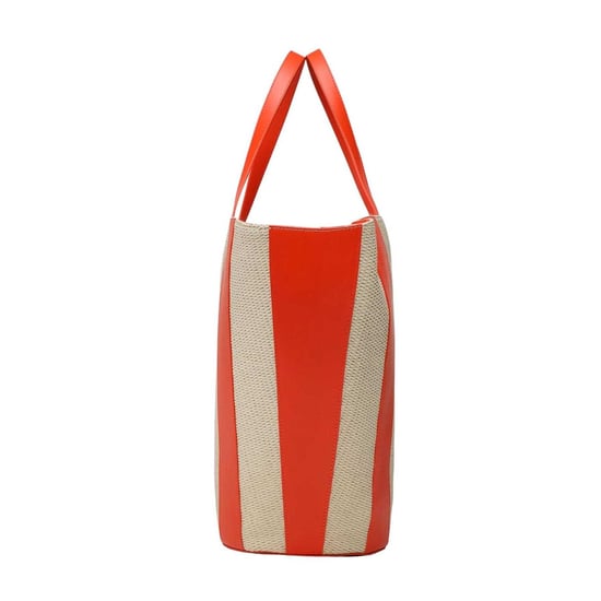Tommy Hilfiger Tweekleurige handtas (Beige/Oranje) - Image 3