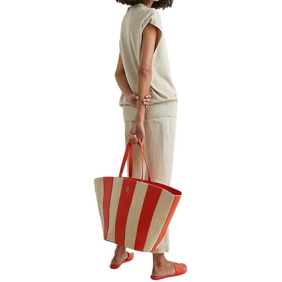 Tommy Hilfiger Tweekleurige handtas (Beige/Oranje) - Image 5