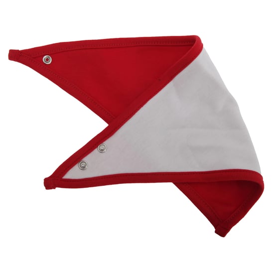 Babybugz Bandana-slabbetje voor baby's (Wit/rood) - Image 2