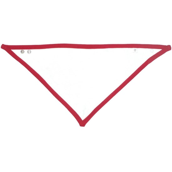 Babybugz Bandana-slabbetje voor baby's (Wit/rood) - Image 3