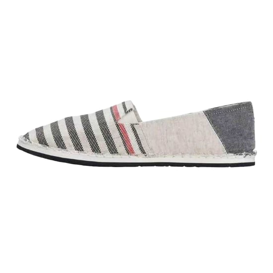 Tommy Hilfiger Heren Gestreepte Espadrilles (Beige/Blauw marine) - Image 2