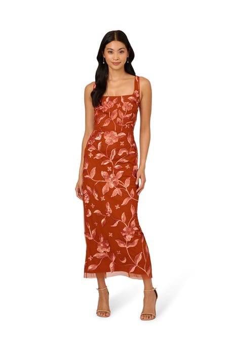Bead Square Neck Dress - Image 3