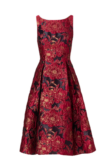 Boat Neck Midi Dress - Image 5