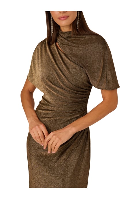 Metallic Knit Long Dress - Image 4