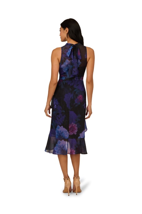 Halter Glitter Midi Dress - Image 2