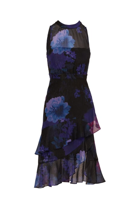 Halter Glitter Midi Dress - Image 5