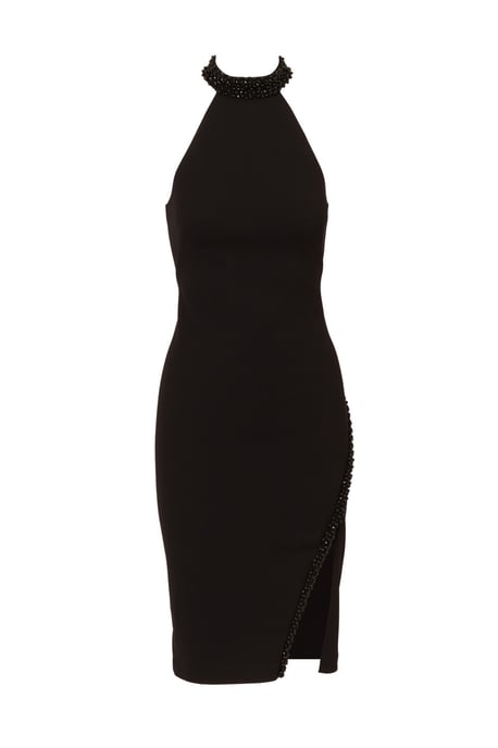 Knit Crepe Midi Dress - Image 5
