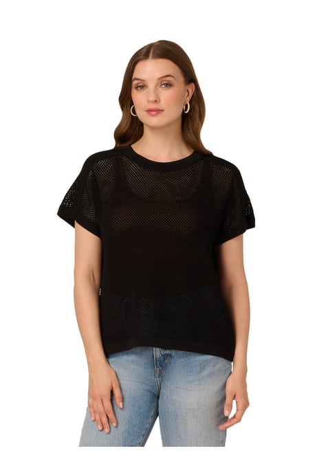 Dolman Mesh Sweater - Image 3