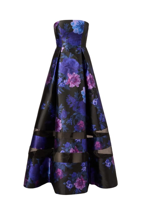 Strapless Organza Gown - Image 5