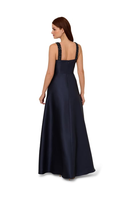 Beaded Mikado Gown - Image 2