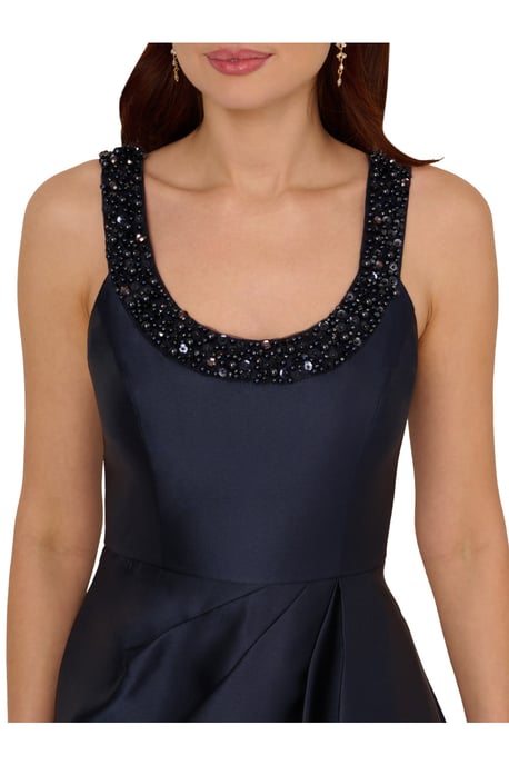 Beaded Mikado Gown - Image 4