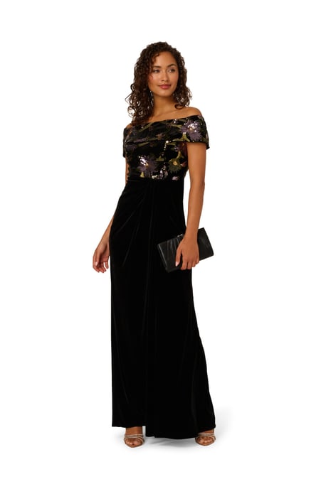 Off Shoulder Gown - Image 1