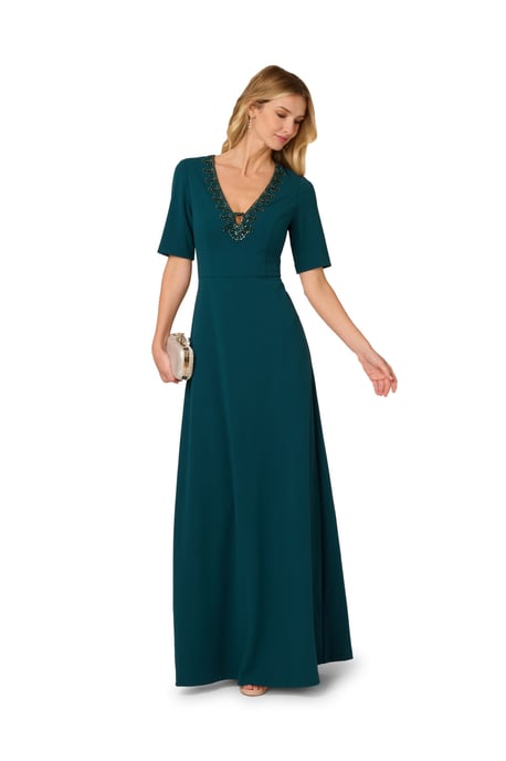 Trimmed Mermaid Gown - Image 1